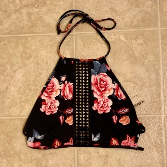 Reposh - Forever 21 Floral Bathing Suit Top - Picture 8 of 10